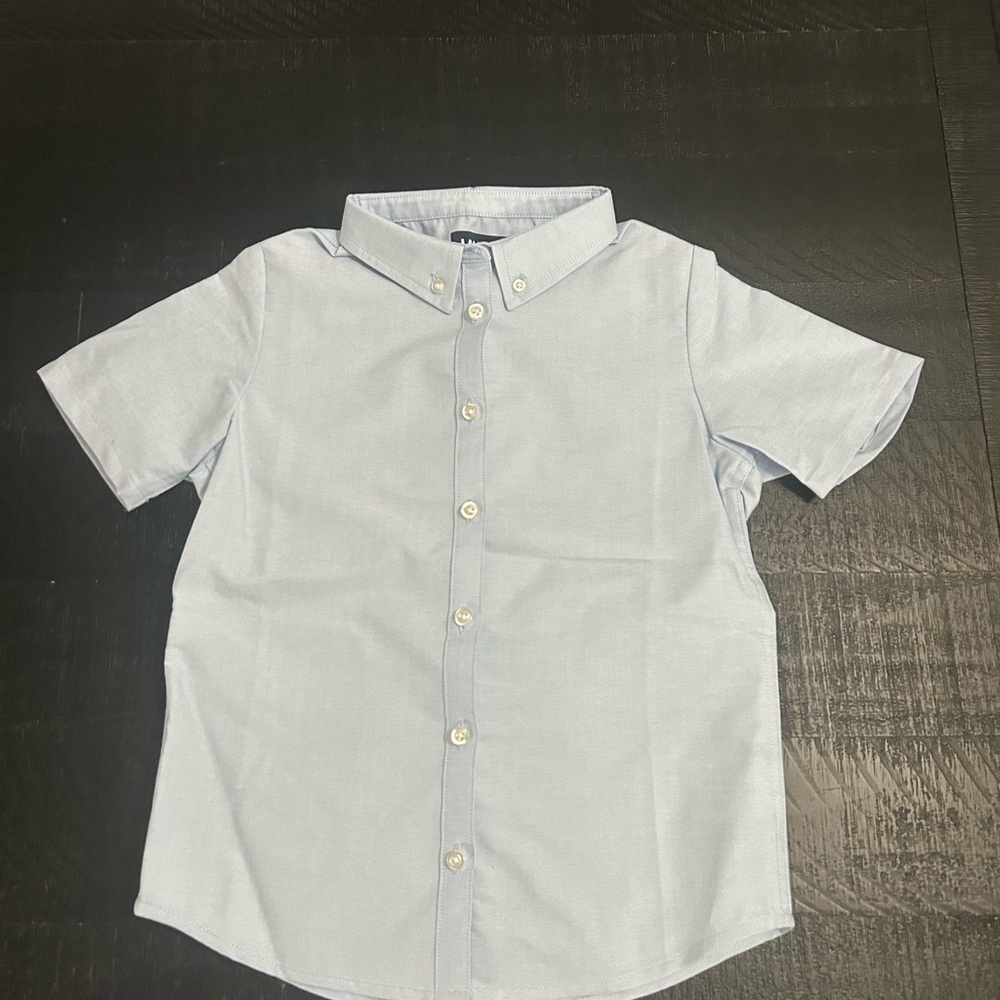 Lands End School Uniform Oxford Short Sleeve NWT Girls Size 7 - Picture 4 of 5